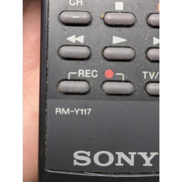 SONY RM-Y117 Remote Control-Tested works - Picture 3 of 4